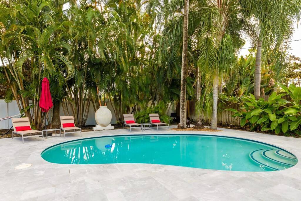Private Oasis With Pool Near Beaches, Dining & Las Olas Fort Lauderdale Ngoại thất bức ảnh