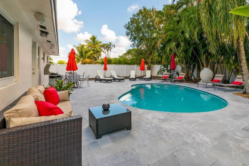 Private Oasis With Pool Near Beaches, Dining & Las Olas Fort Lauderdale Ngoại thất bức ảnh